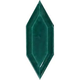 Armada Çini 05x15 cm Metro Yaprak Desen Yeşil Çini Seramik Karo
