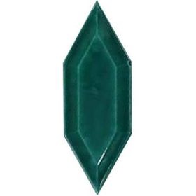 Armada Çini 05x15 cm Metro Yaprak Desen Yeşil Çini Seramik Karo