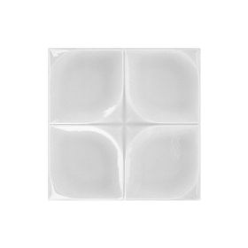 Armada Çini 12.5x12.5 cm Defakto Beyaz Model Çini Seramik Karo