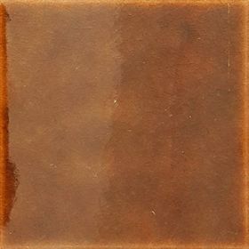 Armada Çini 12.5x12.5 cm Düz Karamel Çini Seramik Karo