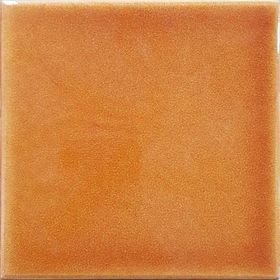 Armada Çini 12.5x12.5 cm Düz Karamel Çini Seramik Karo