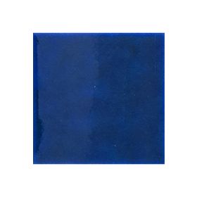 Armada Çini 12.5x12.5 cm Düz Kobalt Çini Seramik Karo