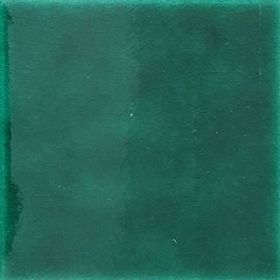 Armada Çini 12.5x12.5 cm Düz Yeşil Çini Seramik Karo