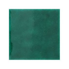 Armada Çini 12.5x12.5 cm Düz Yeşil Çini Seramik Karo