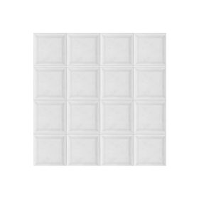 Armada Çini 12.5x12.5 cm Metro Beyaz Çini Seramik Karo