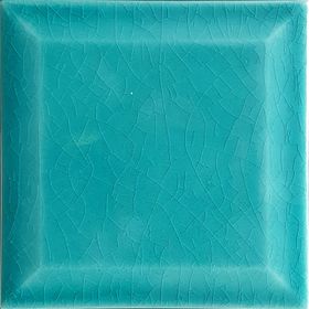 Armada Çini 12.5x12.5 cm Metro Turkuaz Çini Seramik Karo