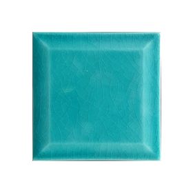 Armada Çini 12.5x12.5 cm Metro Turkuaz Çini Seramik Karo