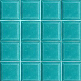 Armada Çini 12.5x12.5 cm Metro Turkuaz Çini Seramik Karo