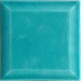 Armada Çini 12.5x12.5 cm Metro Turkuaz Çini Seramik Karo