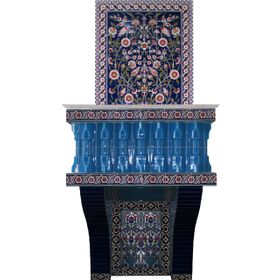 Armada Çini 120x180 Sütunceli Cephe Cami Kürsüsü