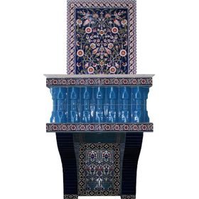 Armada Çini 120x180 Sütunceli Cephe Cami Kürsüsü