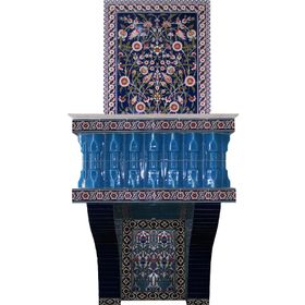 Armada Çini 120x180 Sütunceli Cephe Cami Kürsüsü
