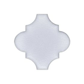 Armada Çini 12x12 Ottoman Düz Arabesk Beyaz Çini Karo Seramik