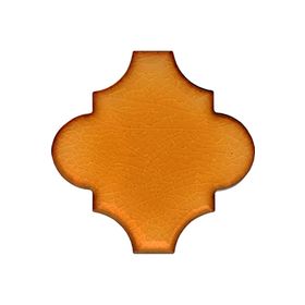 Armada Çini 12x12 Ottoman Düz Arabesk Karamel Çini Karo Seramik