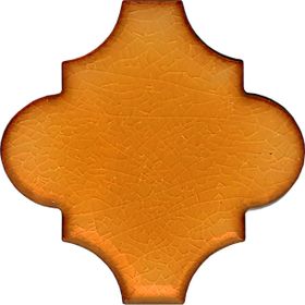Armada Çini 12x12 Ottoman Düz Arabesk Karamel Çini Karo Seramik