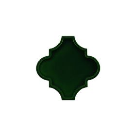 Armada Çini 12x12 Ottoman Rölyefli Arabesk Yeşil Çini Seramik Karo