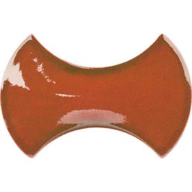 Armada Çini 12x20 cm Kemik Karamel Şekillli Çini Seramik Karo