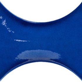 Armada Çini 12x20 cm Kemik Kobalt Şekilli Çini Seramik Karo