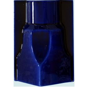Armada Çini 14x20 Kobalt Sütunce Başlık