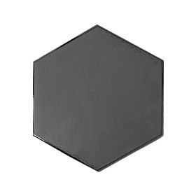 Armada Çini 15x17 cm Düz Mat Metalik Altıgen Seramik