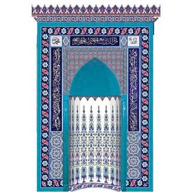 Armada Çini 180x290 Mescit Mihrap Cami Mihrapları