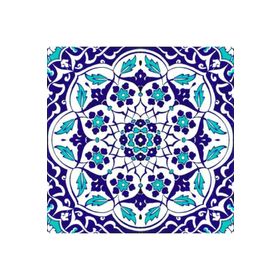 Armada Çini 20x20 cm AC 92 Kütahya Cami Çinisi Osmanlı Desenli Seramik Çini Karo