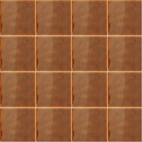 Armada Çini 20x20 cm Düz Karamel Çini Seramik Karo