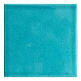 Armada Çini 20x20 cm Düz Turkuaz Çini Seramik Karo