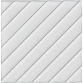 Armada Çini 20x20 cm Linea Beyaz Modern Desenli Çini Seramik Karo