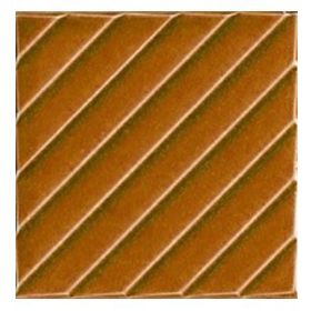 Armada Çini 20x20 cm Linea Karamel Modern Desenli Çini Seramik Karo