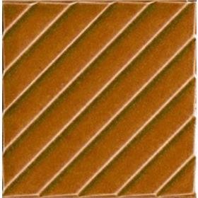 Armada Çini 20x20 cm Linea Karamel Modern Desenli Çini Seramik Karo