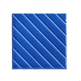 Armada Çini 20x20 cm Linea Kobalt Modern Desenli Çini Seramik Karo