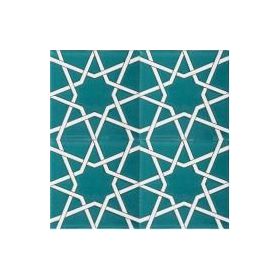 Armada Çini 20x20 cm SP 94 Yıldız Kütahya Cami Çinisi Selçuklu Desenli Seramik Çini Karo