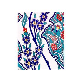 Armada Çini 20X25 cm AC 1013 Kütahya Cami Çinisi Osmanlı Desenli Seramik Çini Karo