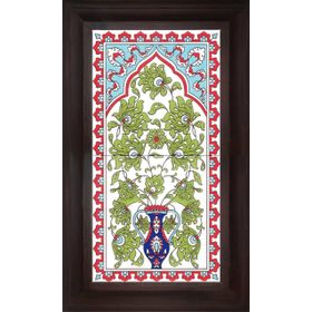 Armada Çini 20X40 Cm Ed 161 Saksılı Eldekoru Çini Pano