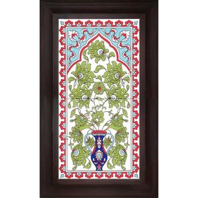 Armada Çini 20X40 Cm Ed 161 Saksılı Eldekoru Çini Pano