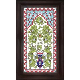 Armada Çini 20X40 Cm Ed 161 Saksılı Eldekoru Çini Pano