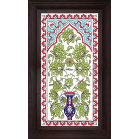 Armada Çini 20X40 Cm Ed 161 Saksılı Eldekoru Çini Pano