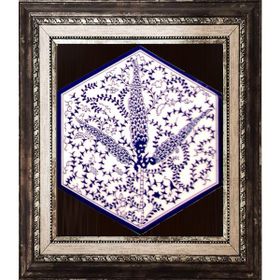 Armada Çini 21X23 cm AL 07 Altıgen Çini Desen İznik Karo Seramik
