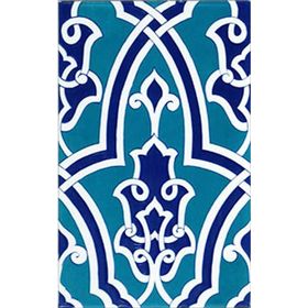 Armada Çini 25X40 cm SP 406 Kütahya Cami Çinisi İznik Desenli Seramik Çini Karo