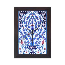 Armada Çini 40x60 Cm ED 506 Saksılı Hayat Ağacı Çini Pano