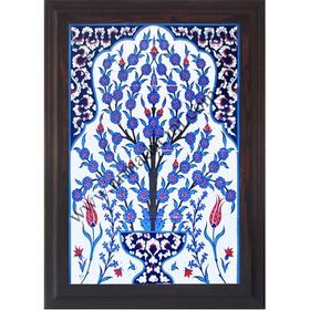 Armada Çini 40x60 Cm ED 506 Saksılı Hayat Ağacı Çini Pano