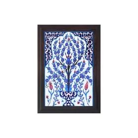 Armada Çini 40x60 Cm ED 506 Saksılı Hayat Ağacı Çini Pano