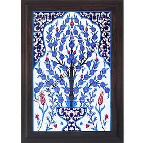 Armada Çini 40x60 Cm ED 506 Saksılı Hayat Ağacı Çini Pano