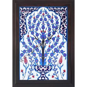 Armada Çini 40x60 Cm ED 506 Saksılı Hayat Ağacı Çini Pano