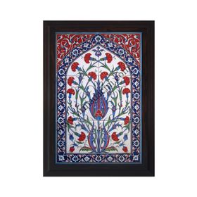 Armada Çini 40X60 Cm Ed 513 Sarı Sülünlü Eldekoru Çini Pano