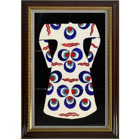 Armada Çini 40x60 Cm ED 650 Cintemani Kaftan Çini Pano