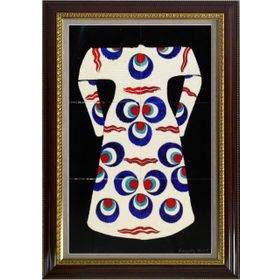 Armada Çini 40x60 Cm ED 650 Cintemani Kaftan Çini Pano