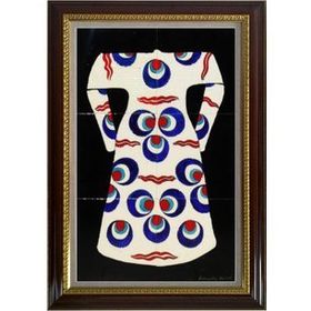 Armada Çini 40x60 Cm ED 650 Cintemani Kaftan Çini Pano