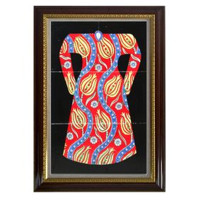 Armada Çini 40x60 Cm ED 652 Laleli Kaftan Çini Pano